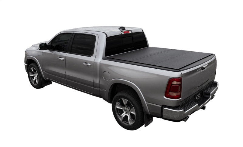 Agri - Cover IncAccess LOMAX Tri - Fold Cover Black Urethane Split Rail 19+ Ram 1500 - 6ft 4in Bed (w/o RamBox)