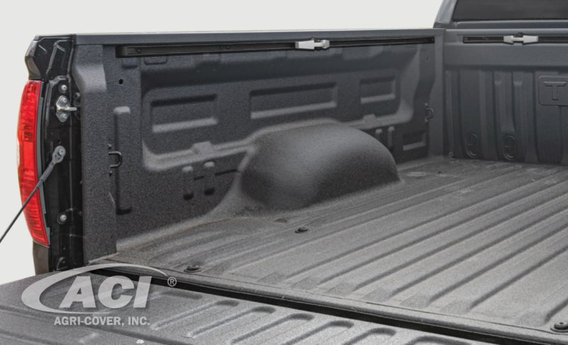 Agri - Cover IncAccess LOMAX Tri - Fold Cover Black Urethane Finish 22+ Toyota Tundra - 5ft 6in Bed