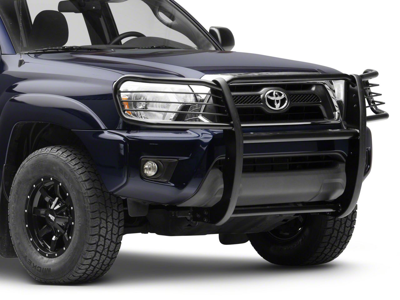 Aries Black Bull Bar for Toyota Tacoma with rugged design and protection
