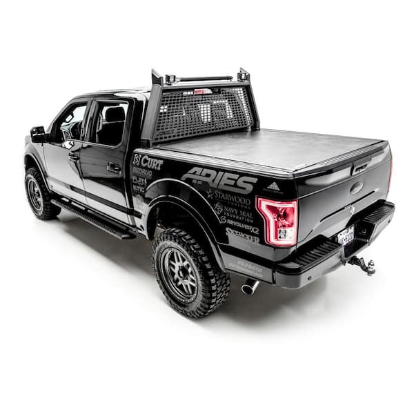 Midwest Aftermarket truck accessory featuring Aries 15-C F150 Headache Rack with rugged design