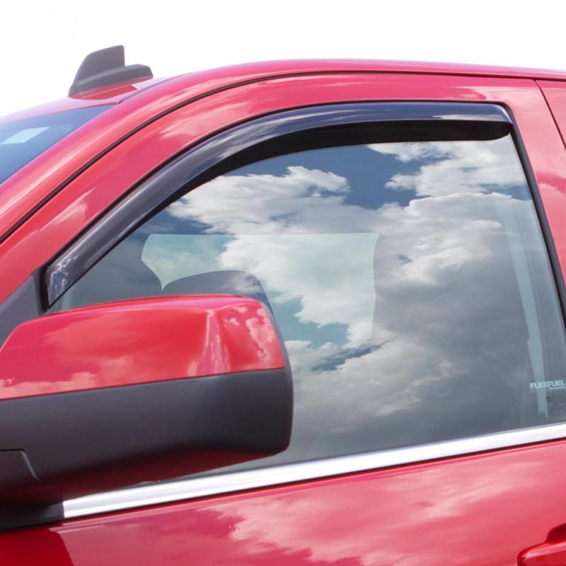 AVSAVS 07 - 11 Toyota Yaris Coupe Ventvisor In - Channel Window Deflectors 2pc - Smoke