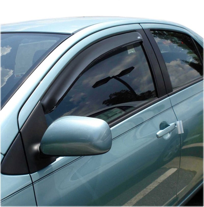 AVSAVS 07 - 11 Toyota Yaris Coupe Ventvisor In - Channel Window Deflectors 2pc - Smoke
