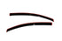AVSAVS 07 - 11 Toyota Yaris Coupe Ventvisor In - Channel Window Deflectors 2pc - Smoke