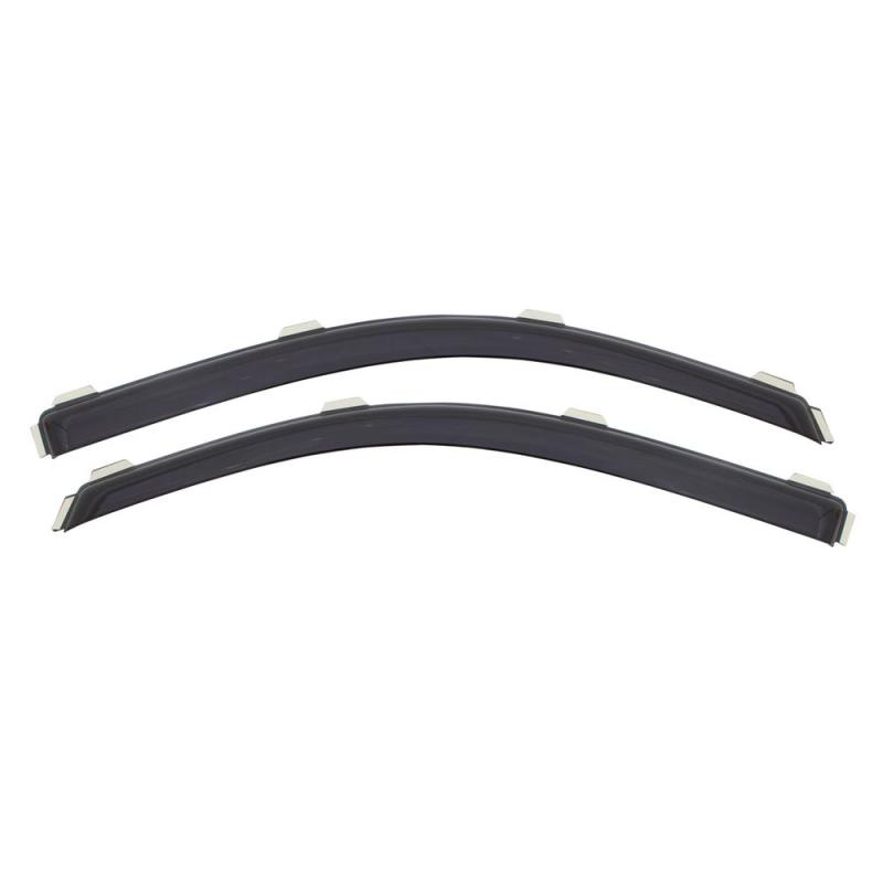 AVSAVS 07 - 11 Toyota Yaris Coupe Ventvisor In - Channel Window Deflectors 2pc - Smoke