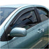 AVSAVS 07 - 11 Toyota Yaris Coupe Ventvisor In - Channel Window Deflectors 2pc - Smoke