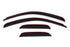 AVSAVS 07 - 13 Chevy Silverado 1500 Ext. Cab Ventvisor Front & Rear Window Deflectors 4pc - Smoke