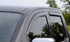 AVSAVS 07 - 13 Chevy Silverado 1500 Ext. Cab Ventvisor Front & Rear Window Deflectors 4pc - Smoke
