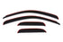 AVSAVS 07 - 13 Chevy Silverado 1500 Ext. Cab Ventvisor Front & Rear Window Deflectors 4pc - Smoke