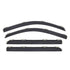 AVSAVS 07 - 13 Chevy Silverado 1500 Ext. Cab Ventvisor Front & Rear Window Deflectors 4pc - Smoke