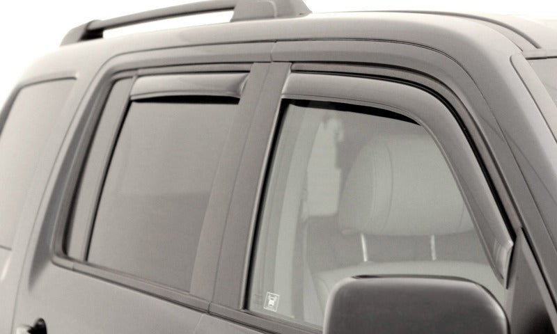 AVSAVS 07 - 14 Ford Edge Ventvisor In - Channel Front & Rear Window Deflectors 4pc - Smoke