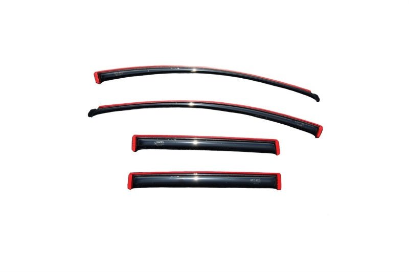 AVSAVS 07 - 14 Ford Edge Ventvisor In - Channel Front & Rear Window Deflectors 4pc - Smoke