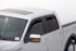 AVSAVS 09 - 14 Ford F - 150 Supercrew Ventvisor In - Channel Front & Rear Window Deflectors 4pc - Smoke