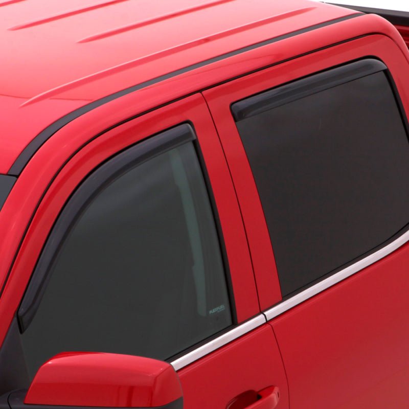 AVSAVS 07 - 10 Hyundai Entourage Ventvisor In - Channel Front & Rear Window Deflectors 4pc - Smoke