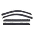 AVSAVS 16 - 18 Toyota Tacoma Double Cab Ventvisor In - Channel Front & Rear Window Deflectors 4pc - Smoke