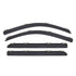 AVSAVS 11 - 15 Kia Optima Ventvisor In - Channel Front & Rear Window Deflectors 4pc - Smoke