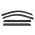 AVSAVS 11 - 15 Kia Optima Ventvisor In - Channel Front & Rear Window Deflectors 4pc - Smoke