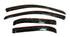 AVSAVS 11 - 15 Kia Optima Ventvisor In - Channel Front & Rear Window Deflectors 4pc - Smoke