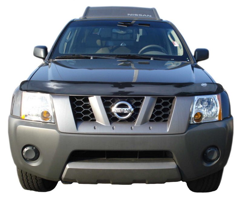 AVSAVS 05 - 16 Nissan Xterra High Profile Bugflector II Hood Shield - Smoke
