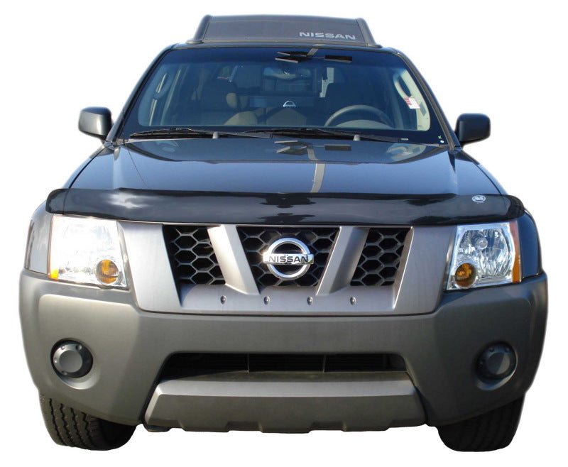 AVSAVS 05 - 16 Nissan Xterra High Profile Bugflector II Hood Shield - Smoke