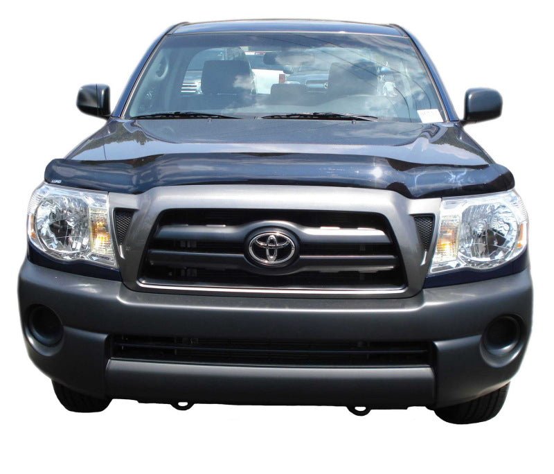 AVSAVS 05 - 11 Toyota Tacoma High Profile Bugflector II Hood Shield - Smoke