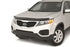AVSAVS 11 - 15 Kia Sorento High Profile Bugflector II Hood Shield - Smoke