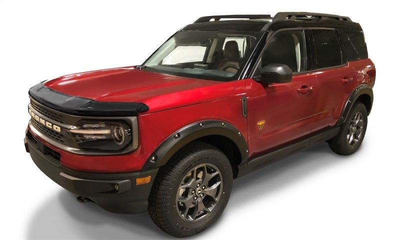 AVSAVS 21 - 22 Ford Bronco High Profile Bugflector II Hood Shield - Smoke