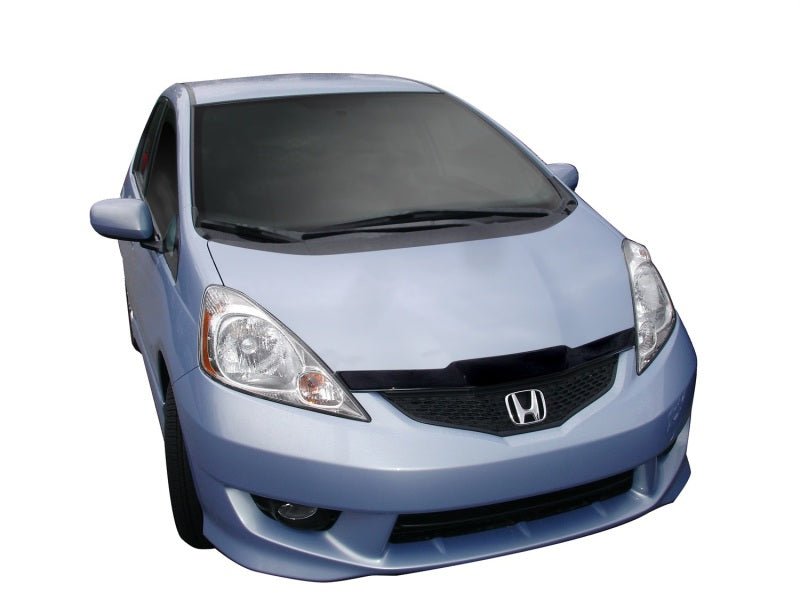 AVSAVS 09 - 10 Honda Fit Aeroskin Low Profile Acrylic Hood Shield - Smoke