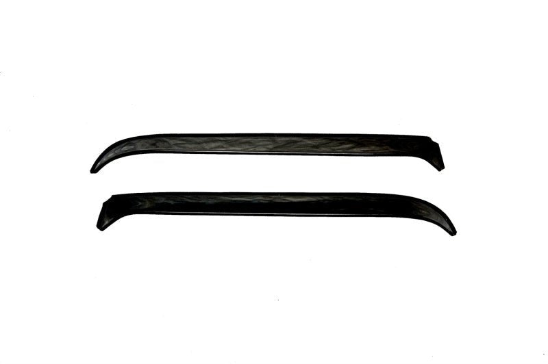 AVSAVS 84 - 90 Ford Bronco II Ventshade Front Window Deflectors 2pc - Black