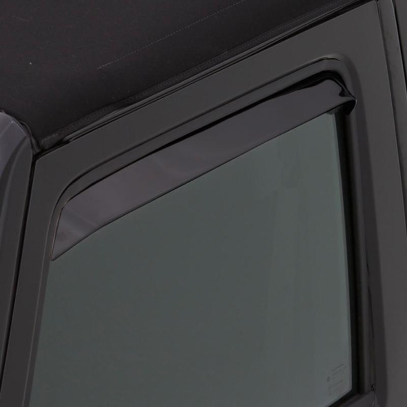 AVSAVS 84 - 90 Ford Bronco II Ventshade Front Window Deflectors 2pc - Black
