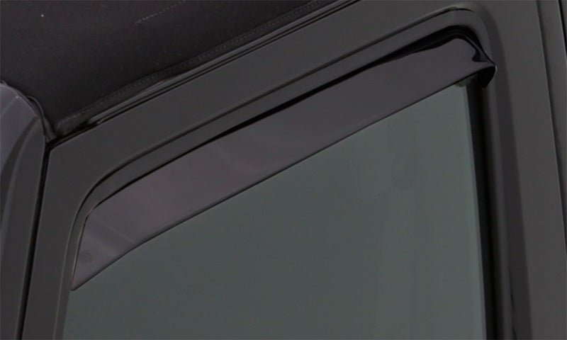 AVSAVS 84 - 90 Ford Bronco II Ventshade Front Window Deflectors 2pc - Black