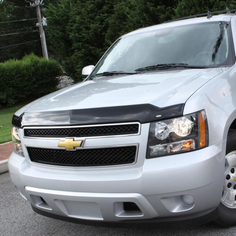 AVSAVS 11 - 18 Dodge Durango Aeroskin Low Profile Acrylic Hood Shield - Smoke