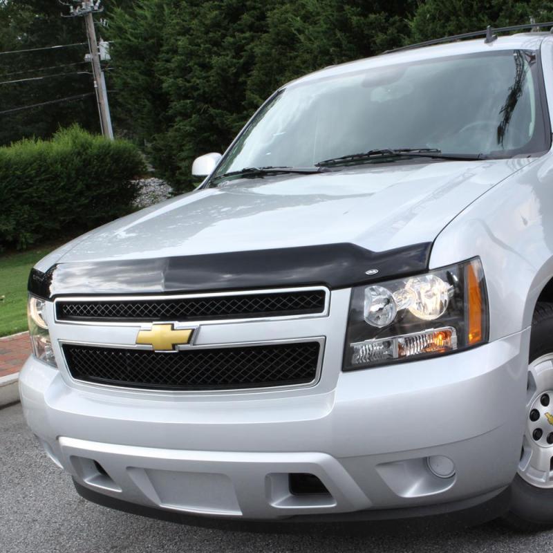 AVSAVS 11 - 18 Dodge Durango Aeroskin Low Profile Acrylic Hood Shield - Smoke