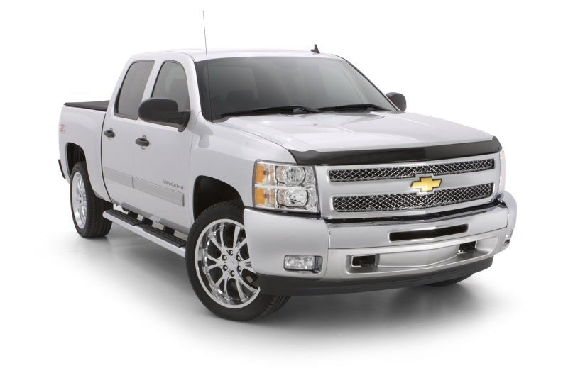 AVSAVS 06 - 10 Ford Explorer Aeroskin Low Profile Acrylic Hood Shield - Smoke