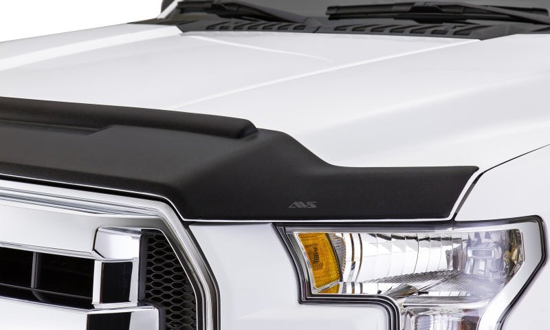 AVSAVS 04 - 15 Nissan Titan Aeroskin II Textured Low Profile Hood Shield - Black