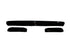 AVSAVS 08 - 10 Ford F - 250 High Profile Bugflector II Hood Shield - Smoke
