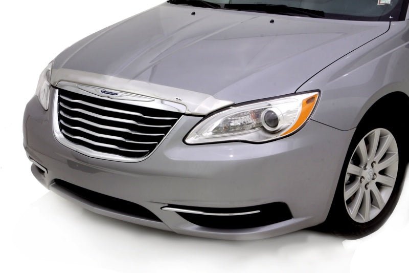 AVSAVS 11 - 14 Chrysler 200 Aeroskin Low Profile Hood Shield - Chrome