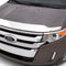 AVSAVS 16 - 18 Chevy Malibu (Fascia Mount) Aeroskin Low Profile Hood Shield - Chrome