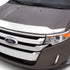 AVSAVS 16 - 18 Chevy Malibu (Fascia Mount) Aeroskin Low Profile Hood Shield - Chrome