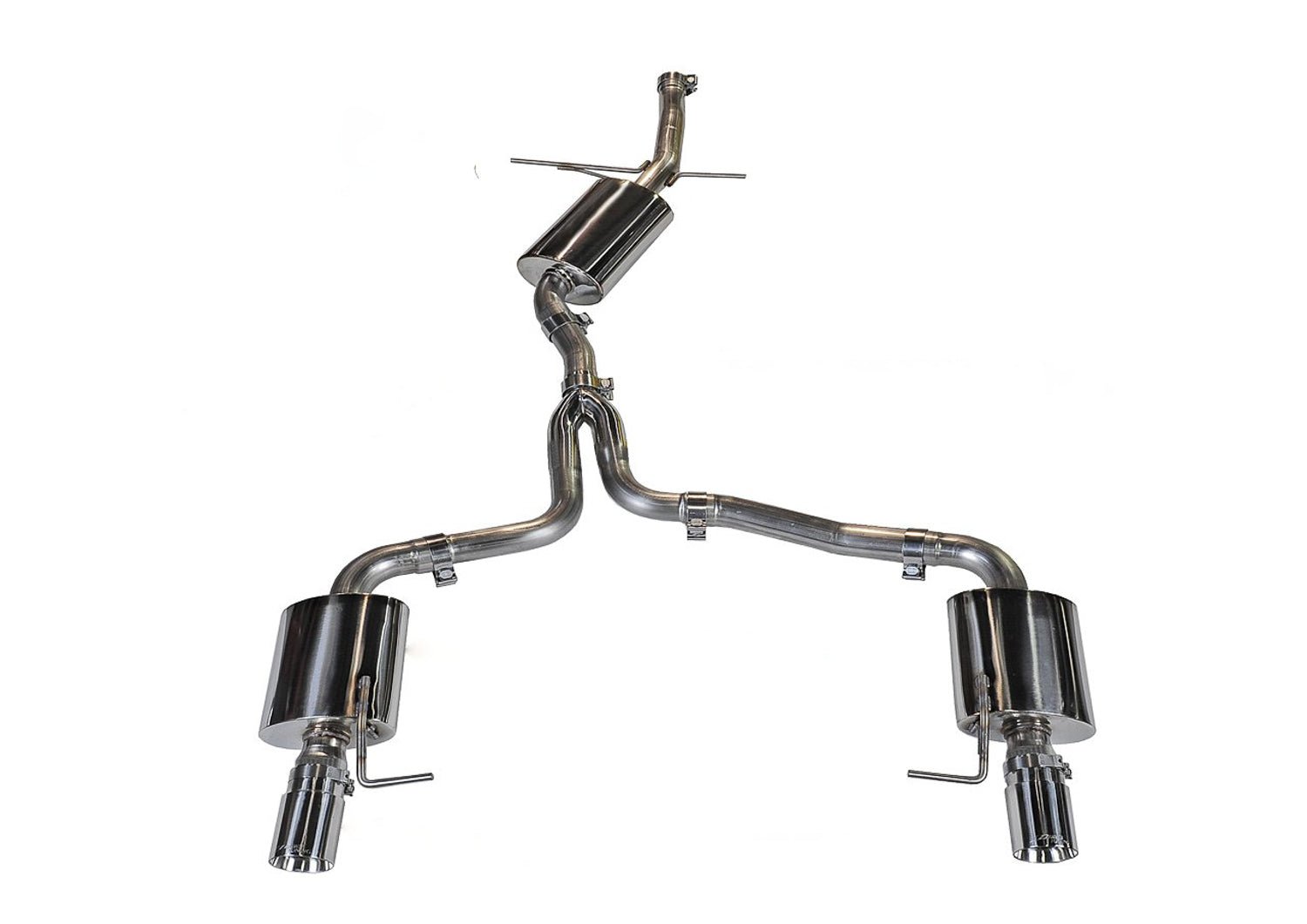 AWE TuningAWE Tuning Exhaust System Kit for 10 - 17 Audi A5 Quattro Convertible/Coupe 2.0 AWD - Touring Edition Dual Outlet Chrome Tips | 3015 - 32022