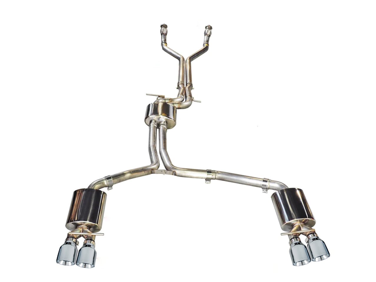 AWE TuningAWE Tuning Exhaust System Kit for 13 - 18 Audi S7 (Hatchback - 4.0 - AWD) - AWE Touring Edition Chrome Tips | 3015 - 42012