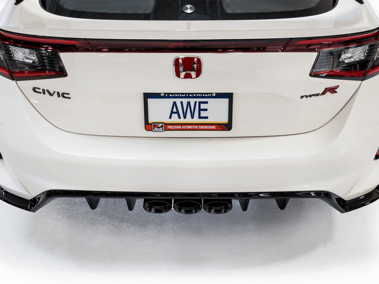 AWE TuningAWE Touring Edition Exhaust Suite Black Tips | Fits 2023 - 2024 Honda Civic Type R