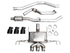 AWE TuningAWE Touring Edition Exhaust Suite Black Tips | Fits 2023 - 2024 Honda Civic Type R