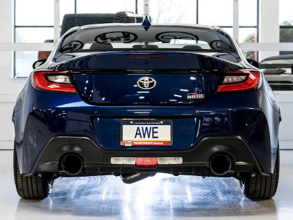 AWE TuningAWE Track Edition Exhaust Suite Black Tips | Fits Subaru BRZ Toyota GR86 86 Scion FR - S
