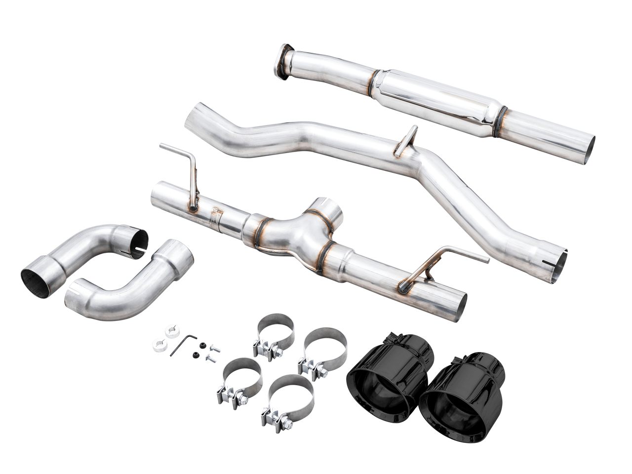 AWE TuningAWE Track Edition Exhaust Suite Black Tips | Fits Subaru BRZ Toyota GR86 86 Scion FR - S