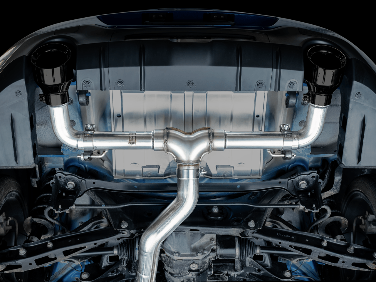 AWE TuningAWE Track Edition Exhaust Suite Black Tips | Fits Subaru BRZ Toyota GR86 86 Scion FR - S