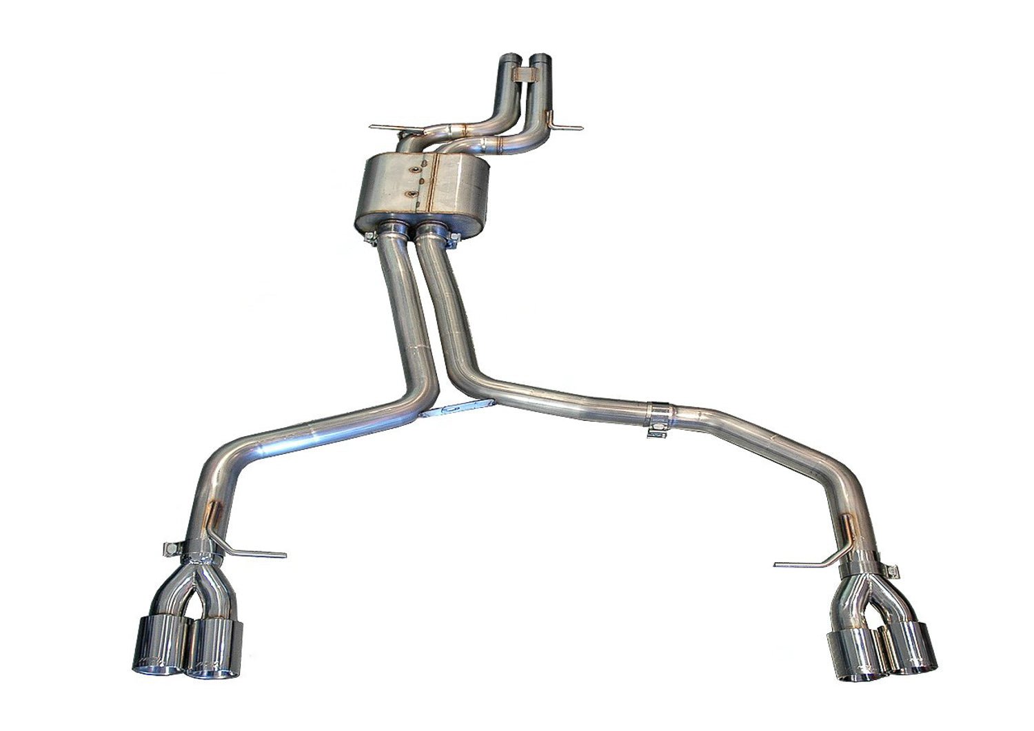 AWE TuningAWE Track Edition Exhaust Suite with Chrome Tips | Fits 2010 - 2016 Audi S4