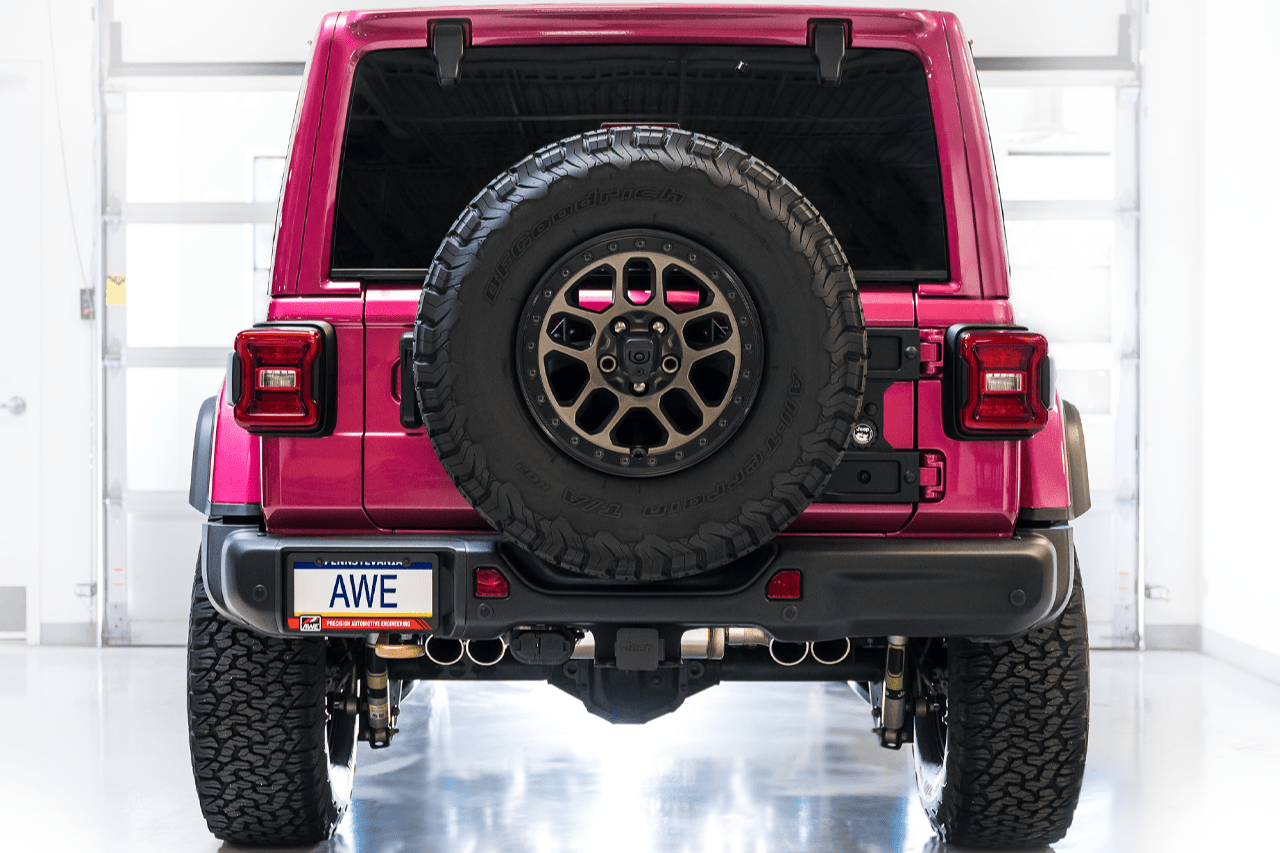 AWE TuningAWE SwitchPath Edition Exhaust Suite No Tips | Fits 2021 - 2024 Jeep Unlimited Rubicon 392