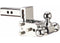 B & W Trailer HitchesB&W Tow and Stow Trailer Hitch 2" Shank 3" Drop 3.5" Rise 1 - 7/8" / 2" / 2 - 5/16" Tri Ball | Chrome