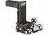 B & W Trailer HitchesB&W Tow and Stow Trailer Hitch Black 2" Shank 7" Drop 7.5" Rise 1 - 7/8" / 2" / 2 - 5/16" Tri Ball