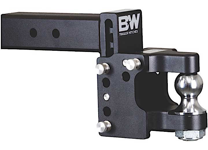 B & W Trailer HitchesB&W Tow and Stow Pintle Trailer Hitch 2.5" Shank 8.5" Drop 4.5" Rise 2" Pintle | Black